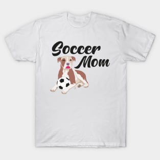 Soccer Mom Pitbull Novelty Funny Tee T-Shirt